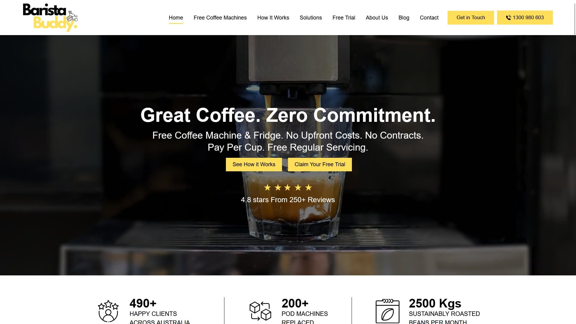 Cafe Web Design